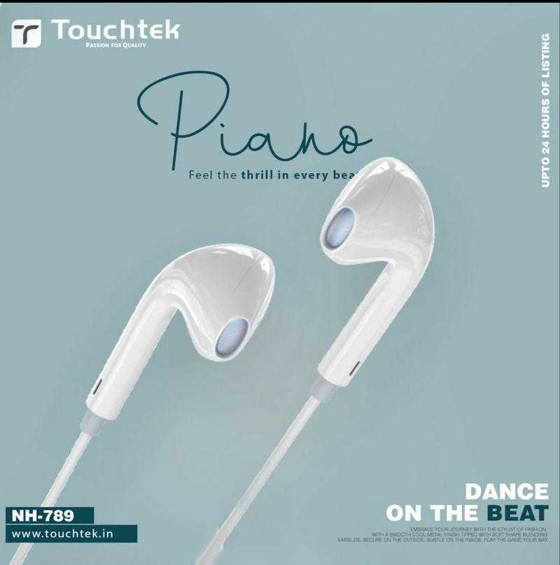 Touchtek NH 789 Wireless Bluetooth In the Ear With mic Yes