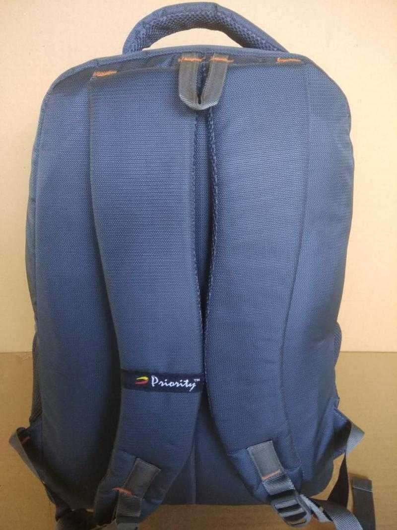 Priority 17 Inches Backpack Laptop Backpack Blue Grey Black