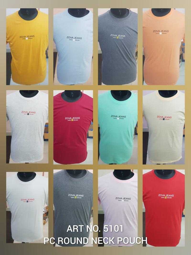 Zova PC COTTON Round Neck Message Quote Text Print Tshirt for