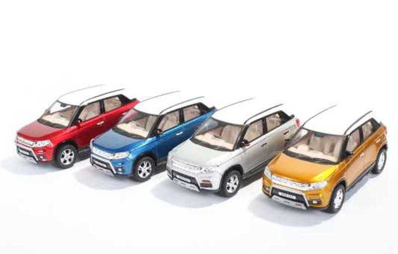 Centy Centy Toys Maruti Bretza Car Pull back Car Toy Assorted