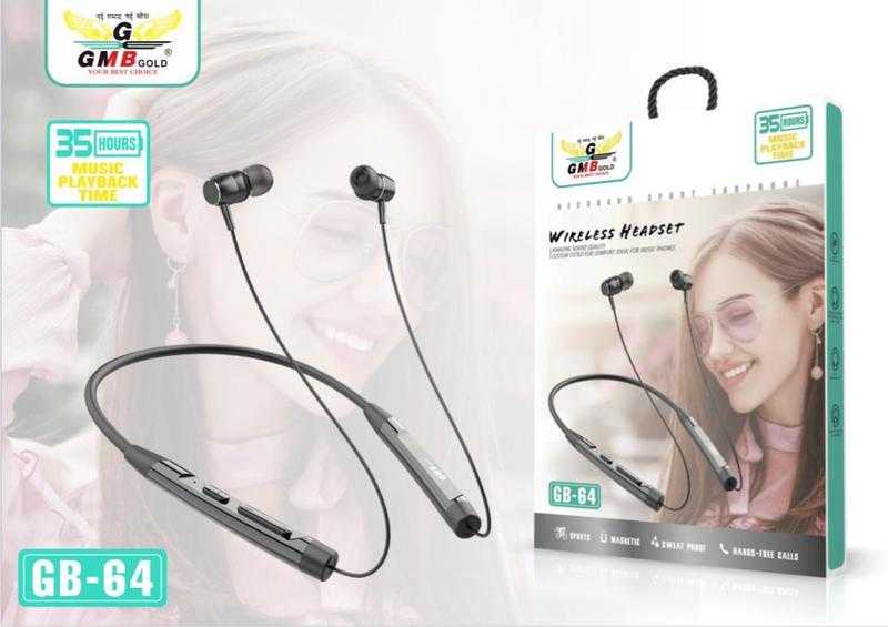Gmb gold bluetooth earphone discount