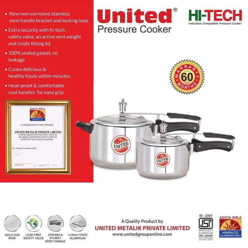 United induction cooker 3 litre deals price