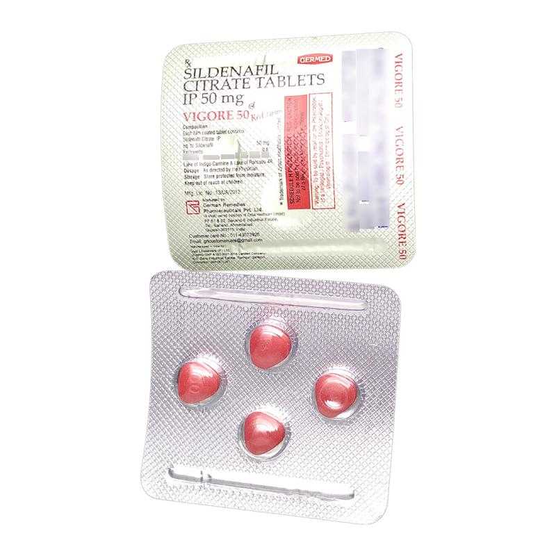 VIGORE 50MG TABLET 4 S EACH Udaan B2B Buying for Retailers