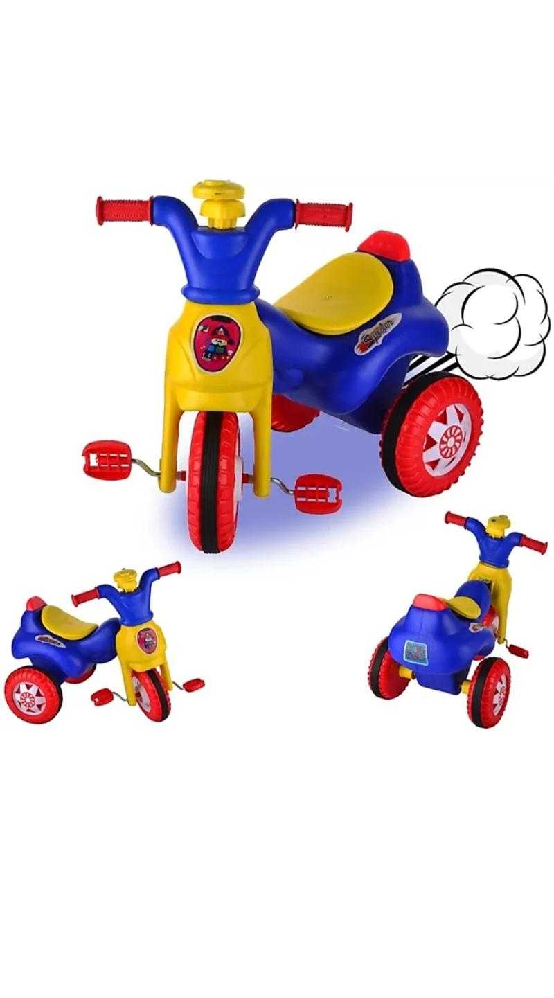 Pioneer SPIDER TRICYCLE Plastic Frame Regular TriCycle Blue Set