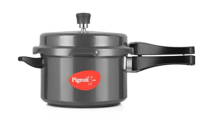 Pigeon Titanium 5 L Hard Anodized Aluminium With Induction Base
