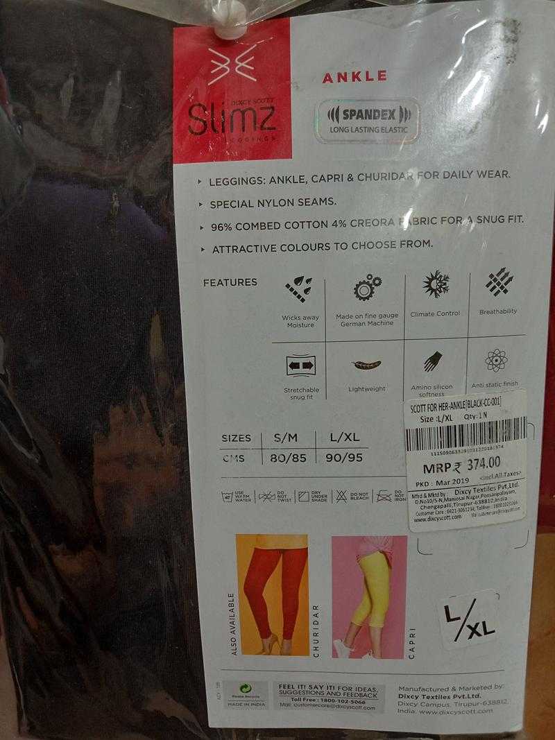 Dixcy scott ankle leggings online
