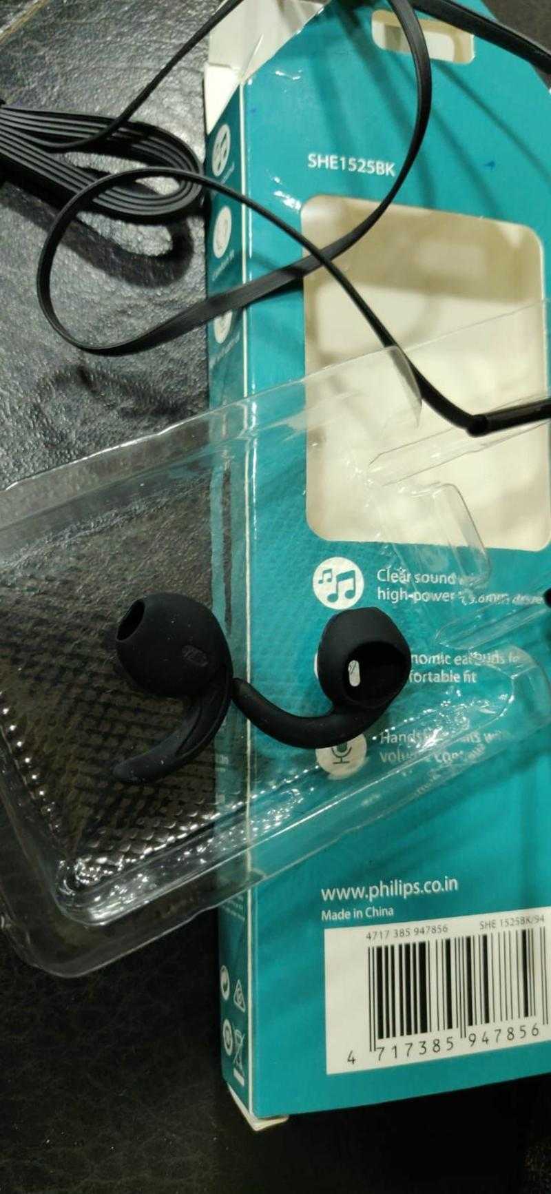 Philips she1525bk clearance
