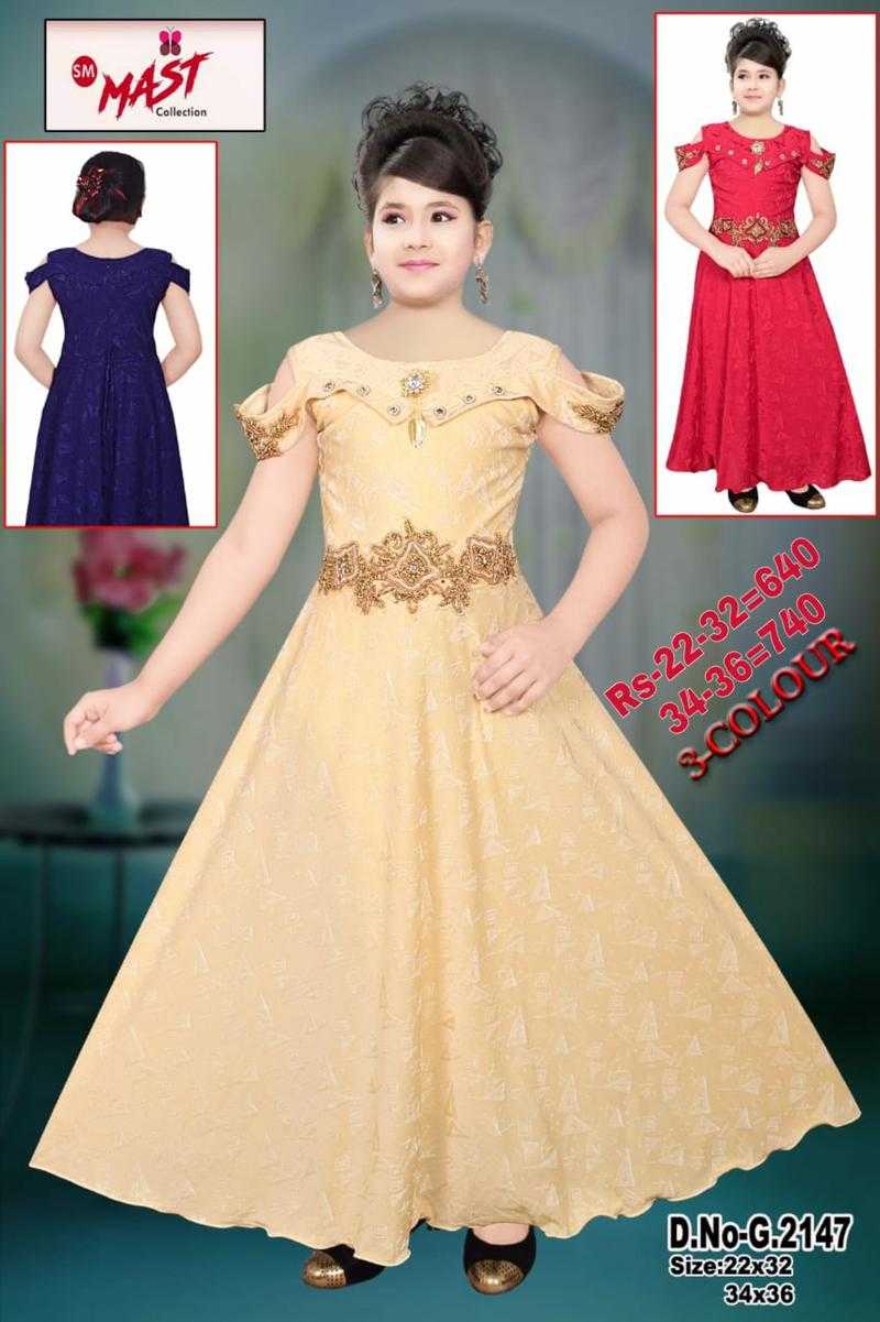 Mast Jacquard Gown for Girls Udaan B2B Buying for Retailers
