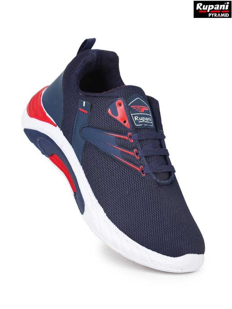 Rupani JONTY 09 Mesh Sports Wear Running Shoes Navy 6 Uk 40 Eu