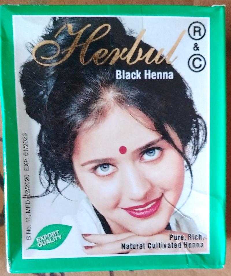 Black henna deals powder