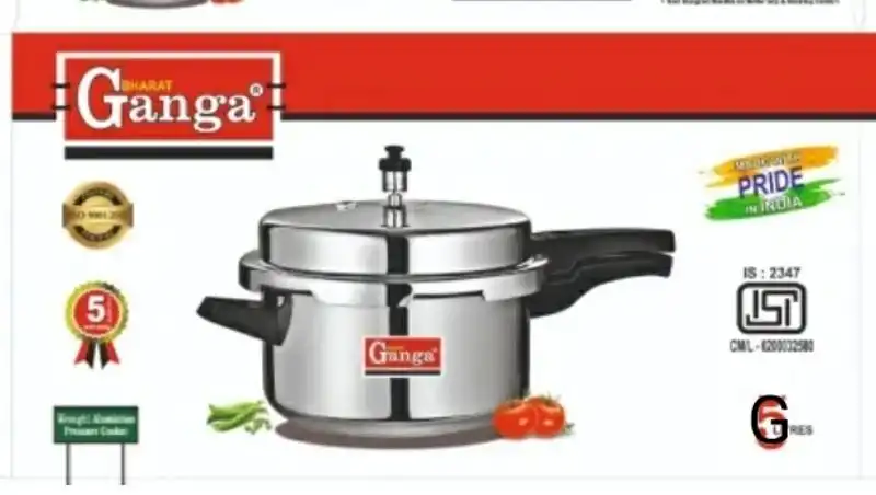 Ganga 12 litre pressure cooker price on sale