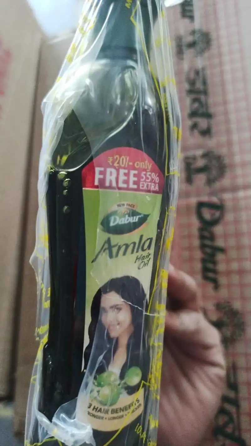 Dabur Amla Oil (45 ml Pack of - 1 25 ml Extra, 55% Extra) : WRAP (Set of 6)  - WRAP of 6 EACH of 1(6x1, 6 units)