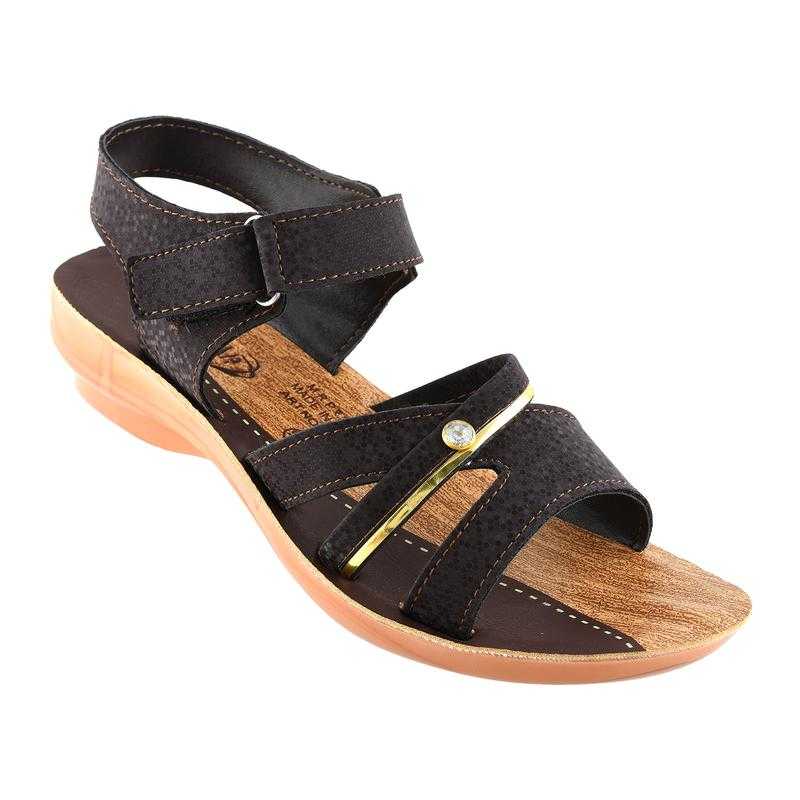 PODDAR LADIES PU SANDAL 602 BRN Udaan B2B Buying for Retailers