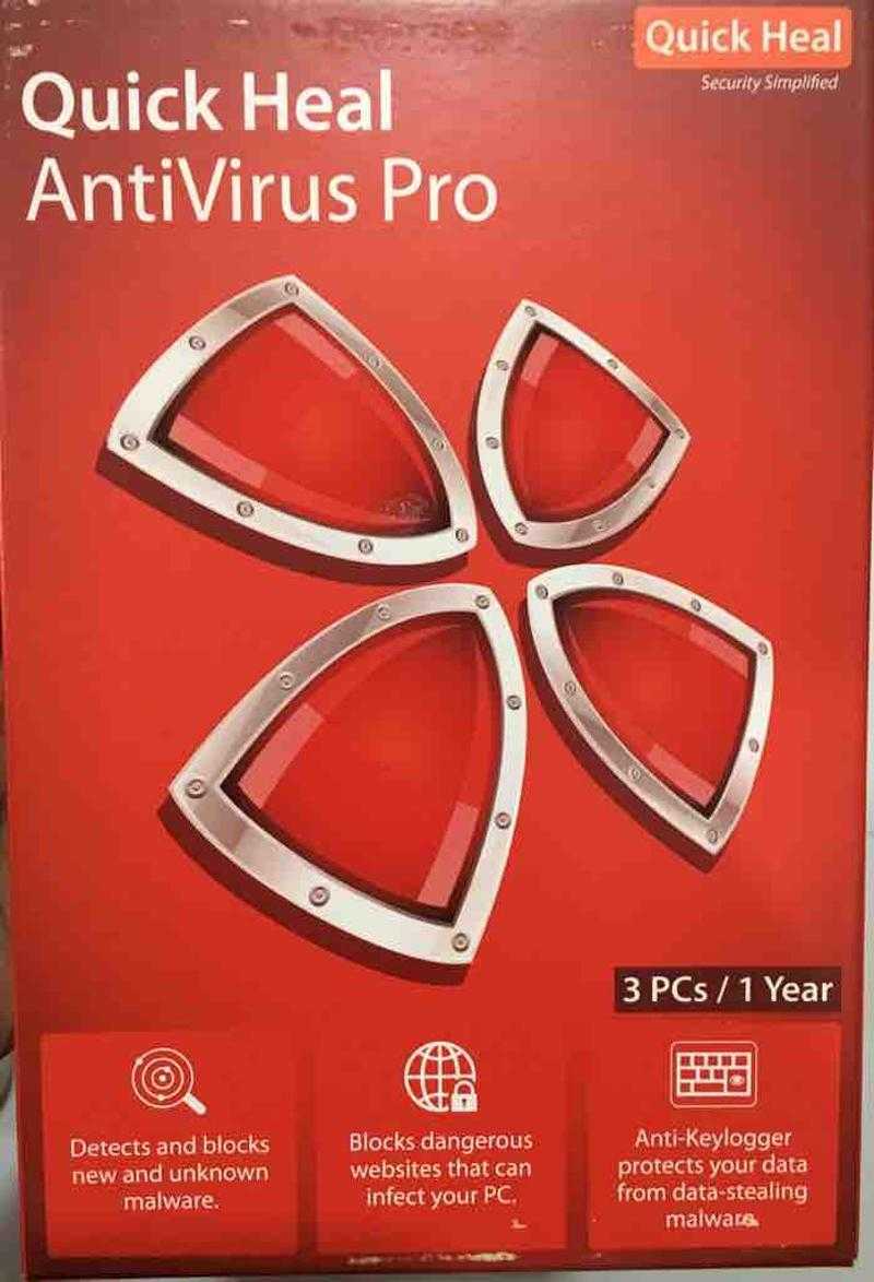 Quickheal Antivirus Pro 3 Pc- 1 Year(Lr3) | Udaan - B2B Buying ...
