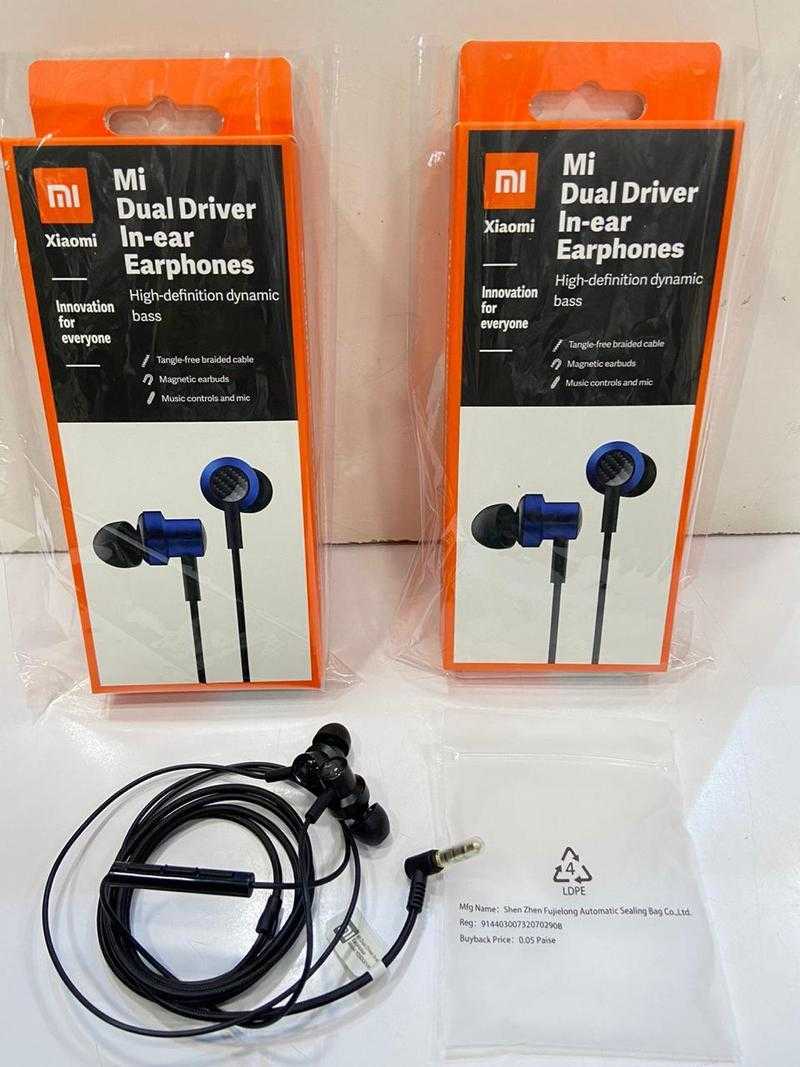 Mi dual discount driver in ear