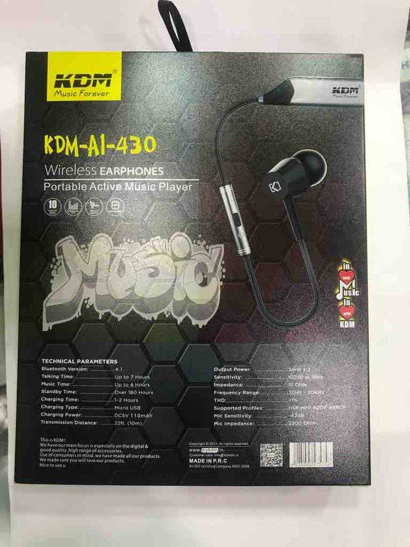 Kdm music 2025 forever wireless earphones