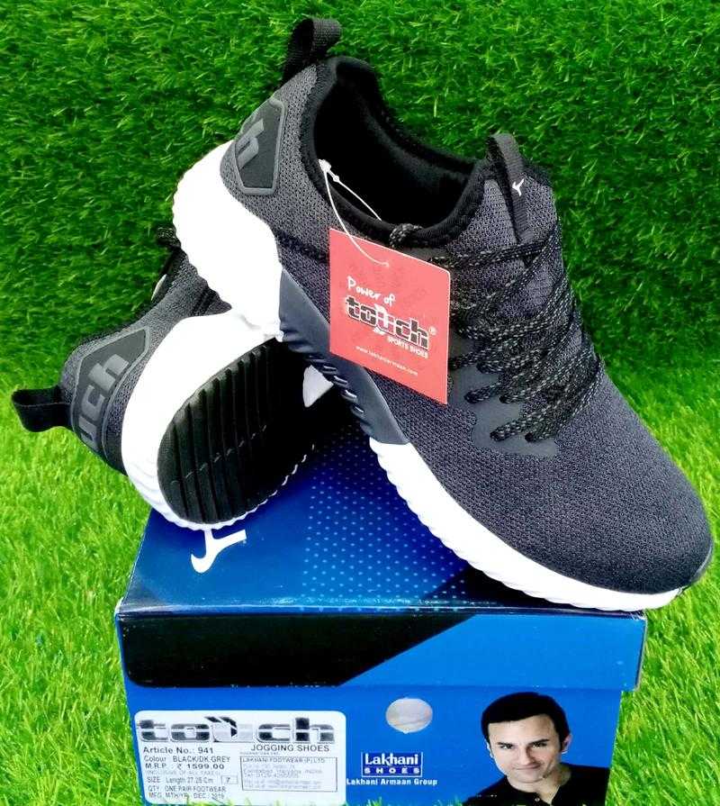 lakhani 101 Mesh Running Shoes Black Grey 7 UK 41 EU 8 UK
