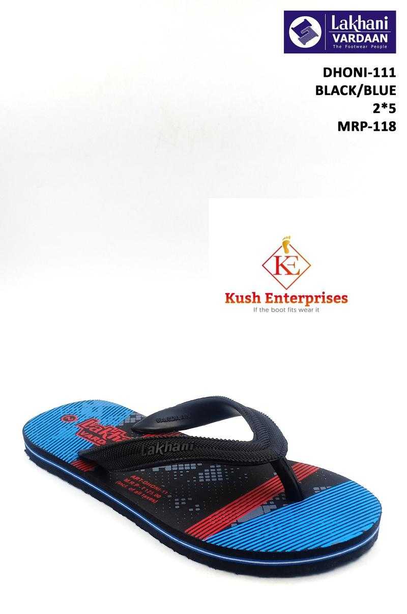 lakhani Dhoni 111 Rubber Casual Wear Blue 2 Uk 19 Eu 3 Uk 20