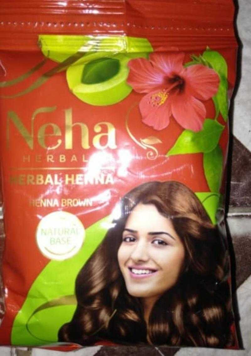 8906035050053 Neha Herbal Mehandi Powder for Hair  100 Herbal Base   Enriched with Green Tea Aloe