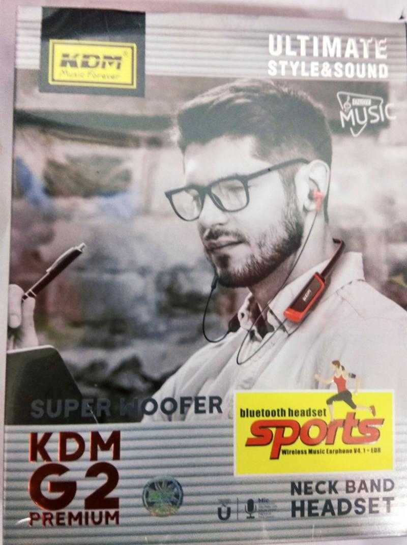 Kdm G2 Premium Sports Bluetooth Music Earphone. Udaan B2B