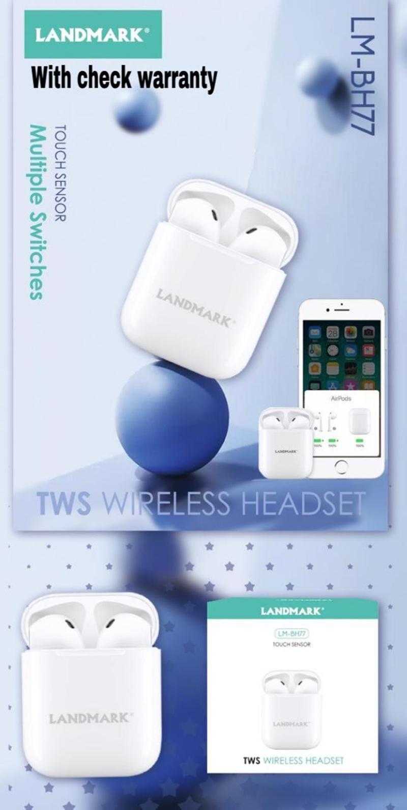 Landmark Touch Sensor Airpods LM BH77 Udaan B2B Buying for
