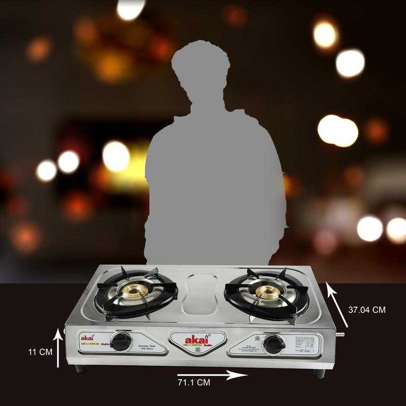Akai gas stove store price