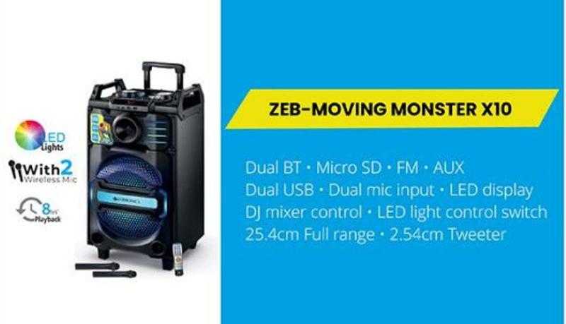 Zebronics x10 hotsell