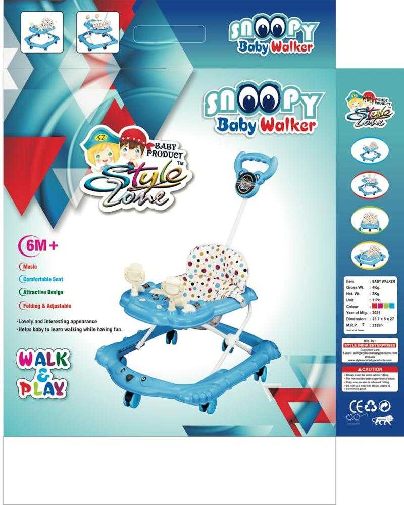 Snoopy baby walker sale