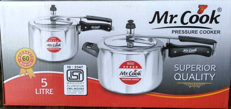 United 5 litre top pressure cooker price