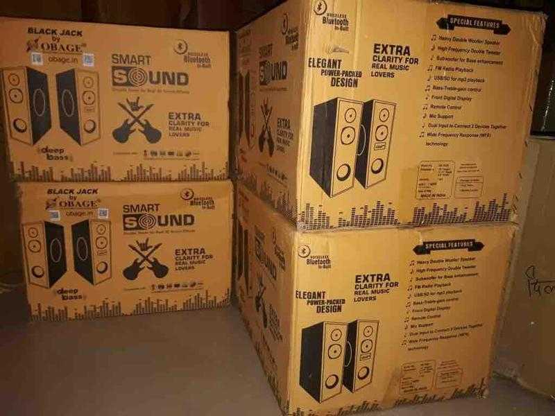 Obage dt 2425 outlet tower bluetooth speakers