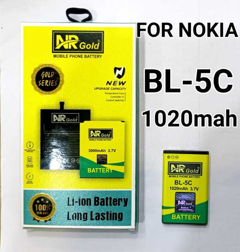 Original Bl-5c Battery 1020mAh Lithium Ion
