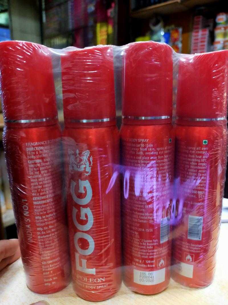 Fogg napoleon body spray for 2025 men