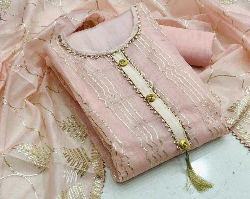 Gota patti lace design suit clearance