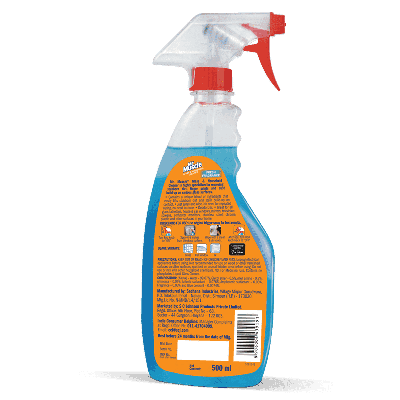 Mr muscle shop glass cleaner