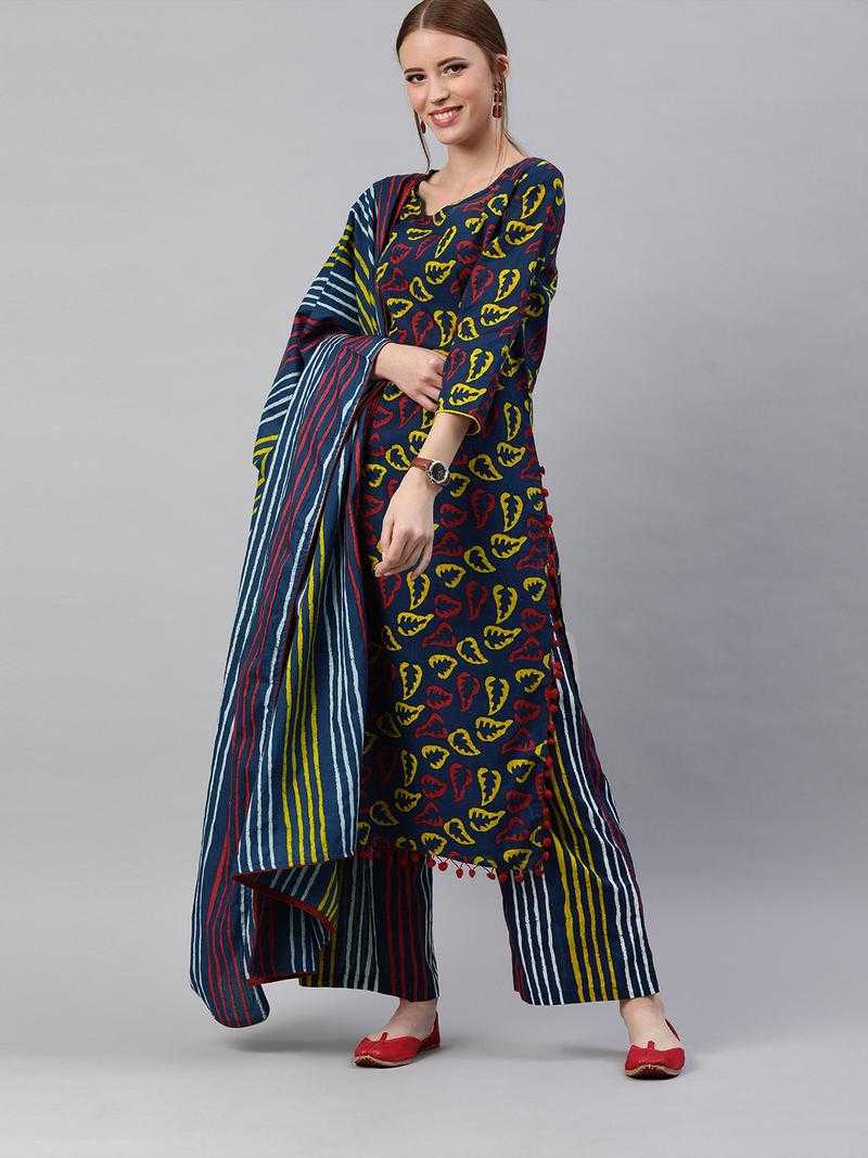 Aks blue new arrivals kurta