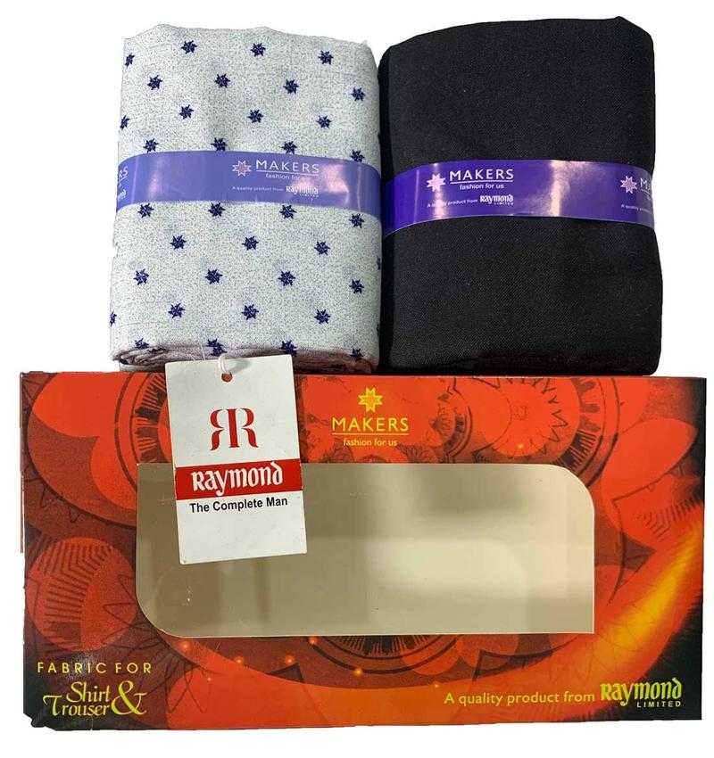 Raymond Shirt Pant Fabric Combo in Gift Box Milan 0142 Udaan