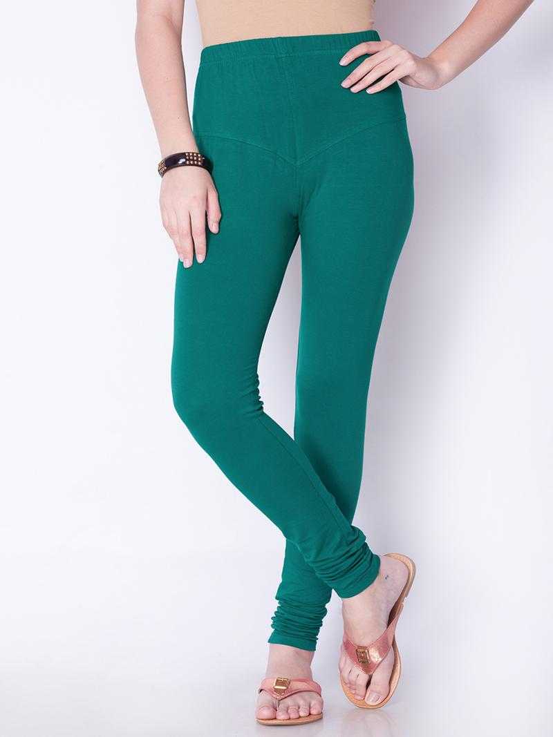 Dollar Missy Pack Of 1 Churidar Leggings-D Z Green