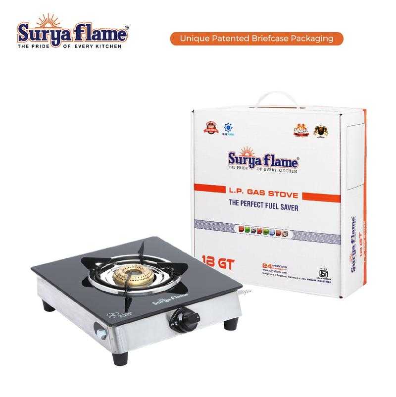 Surya gas top stove single burner