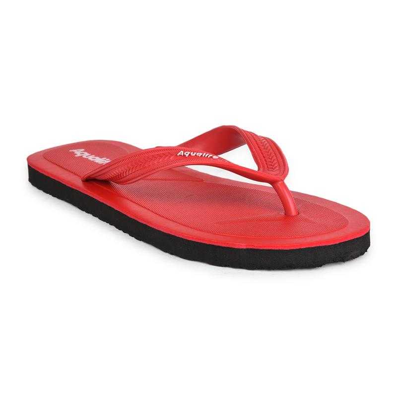 Aqualite ULTRA 616 GENTS RDBK 0610 Rubber Home Wear Red 10 UK