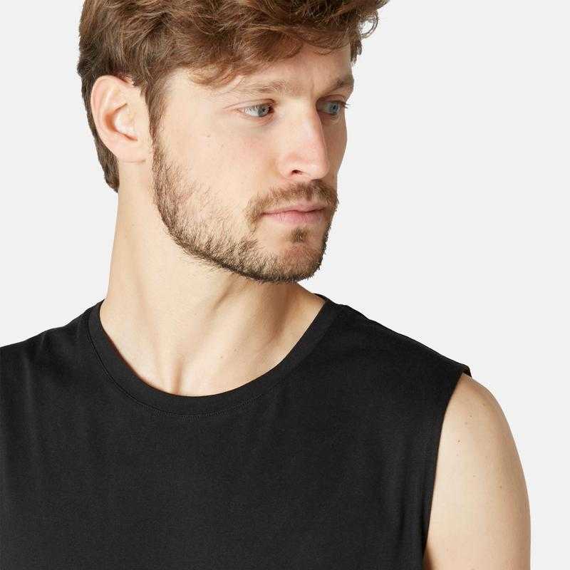 NYAMBA by Decathlon Poly Cotton Tank T Shirt For Men Udaan B2B