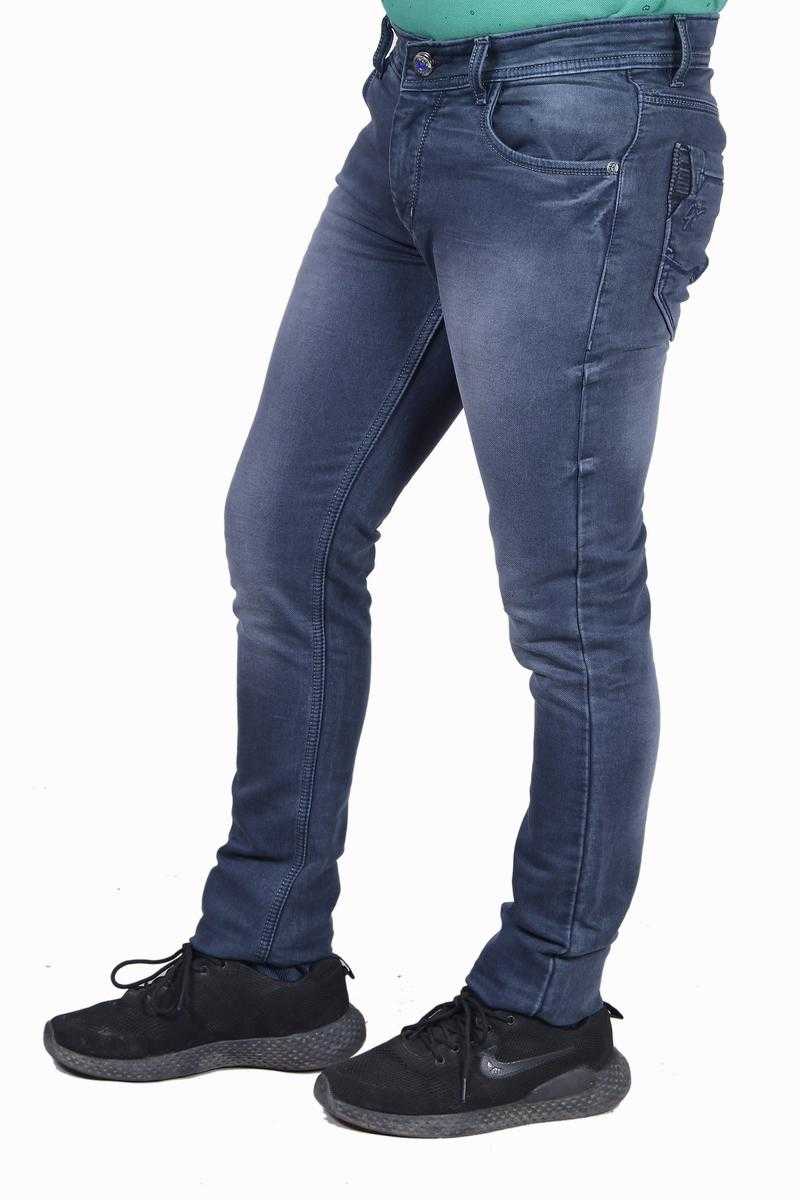 Gob International Monkey Stone Wash Regular Fit U pocket Faded