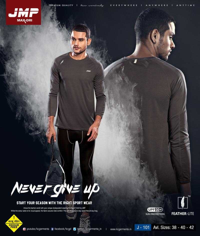 JMP 25S COMBED MENS TSHIRT SIZE M 38 L 40 XL 42 Udaan B2B