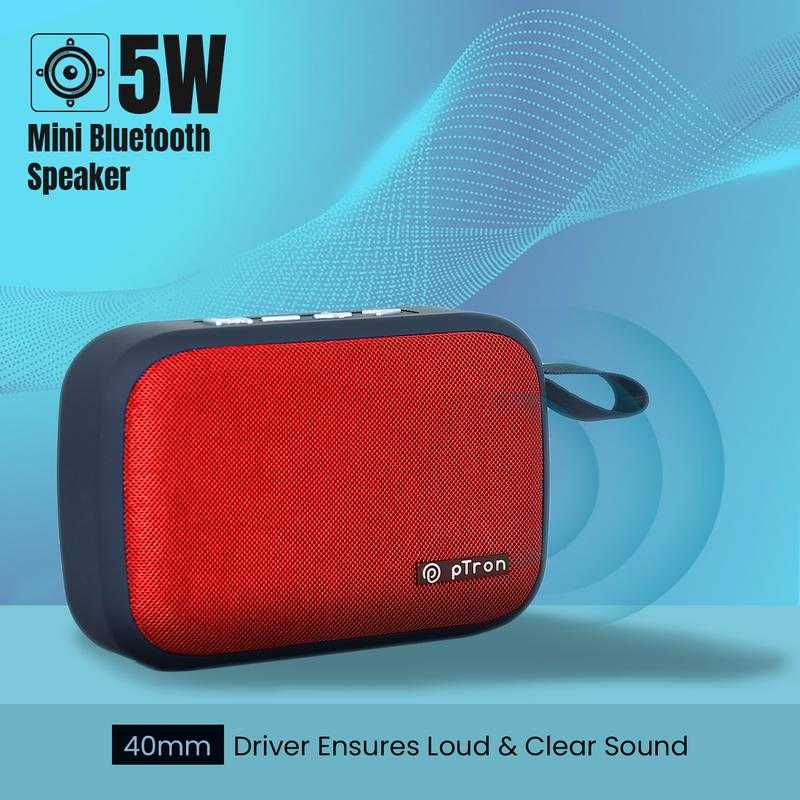 Ptron bluetooth sales speaker price