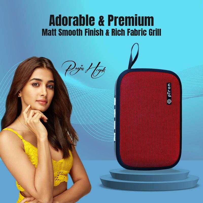 Ptron musicbot mini bluetooth speaker 2025