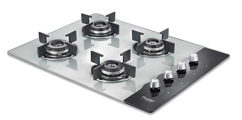 Prestige hob top glass on sale automatic gas stove