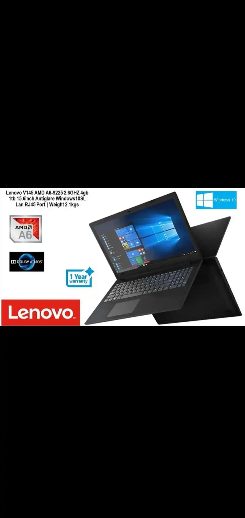 Lenovo v145 amd a6 top