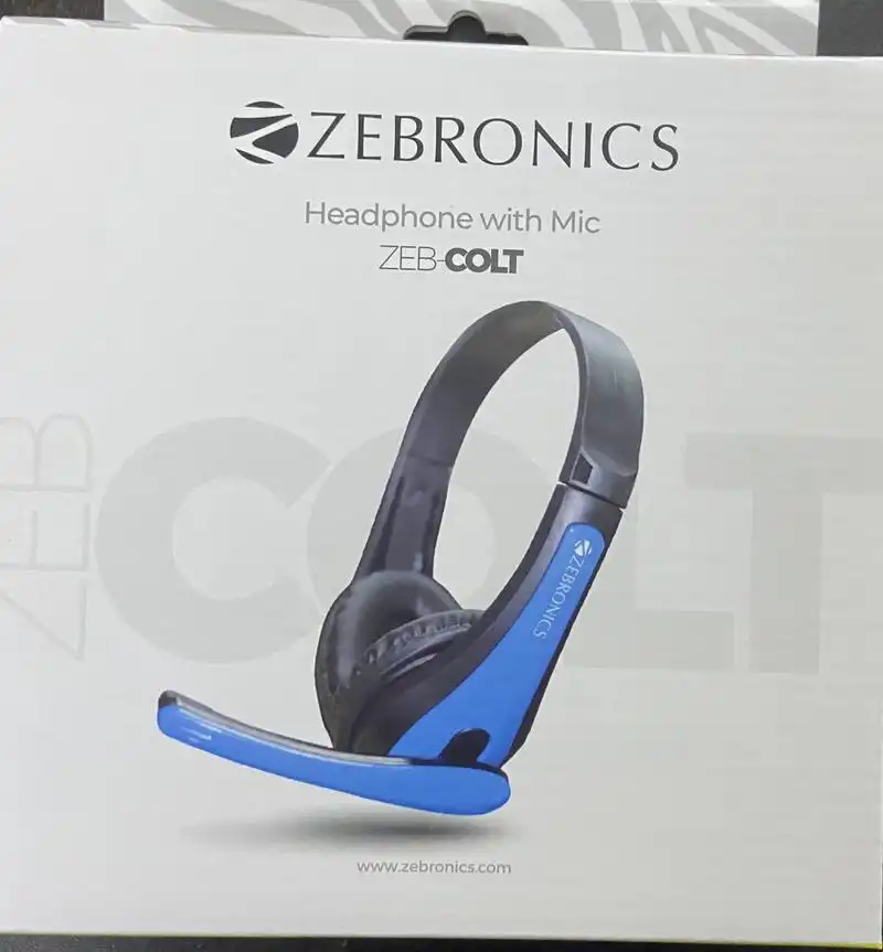 Zebronics colt headphone with mic store