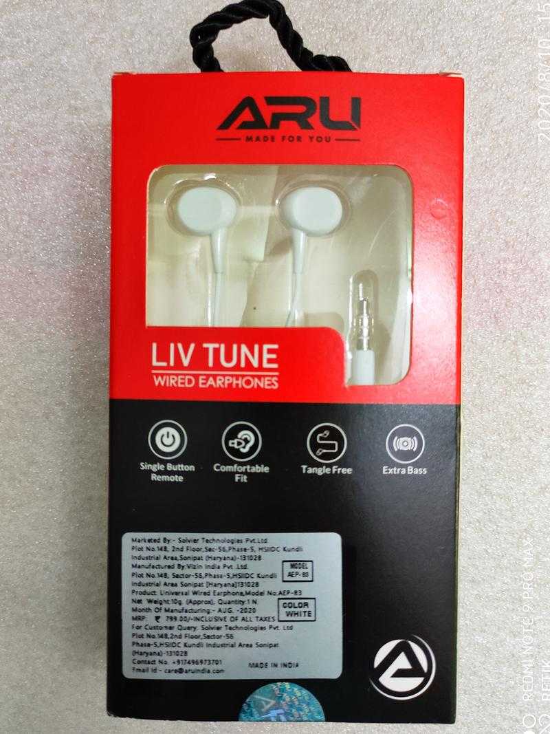Aru earphones hotsell