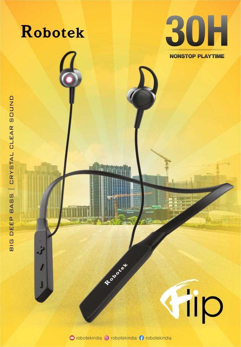 Robotek earphone bluetooth 2025