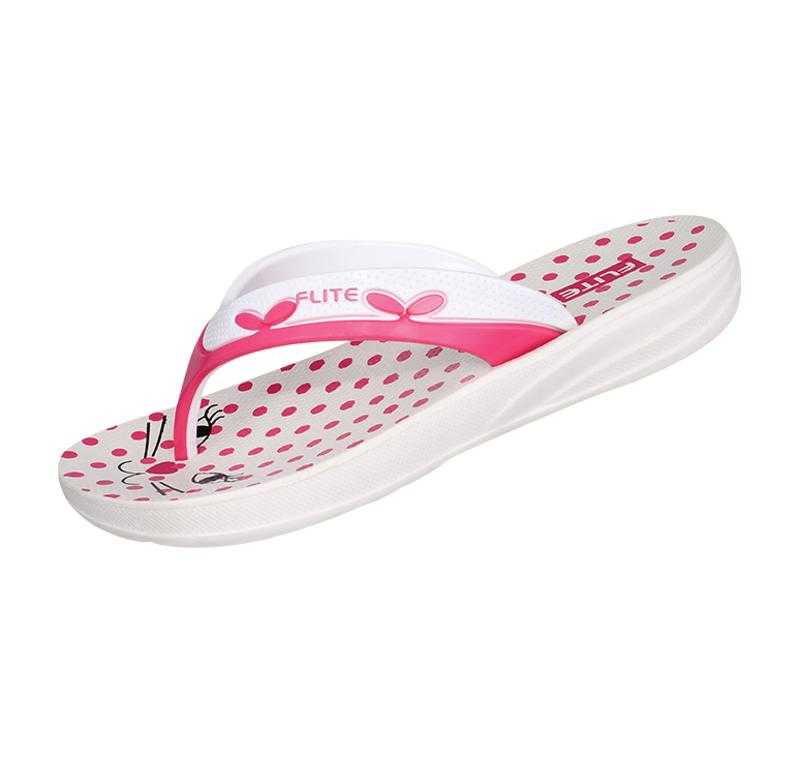 Flite FLK 50 08 10 WHITE PINK MRP 114.50 EVA Smart Casual
